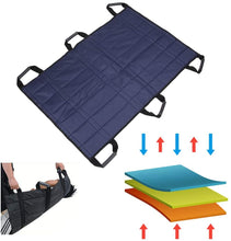 Load image into Gallery viewer, Transfer Belt Board Slide Bed Reinforced Handles Sling Patient Sheet for Lifting
