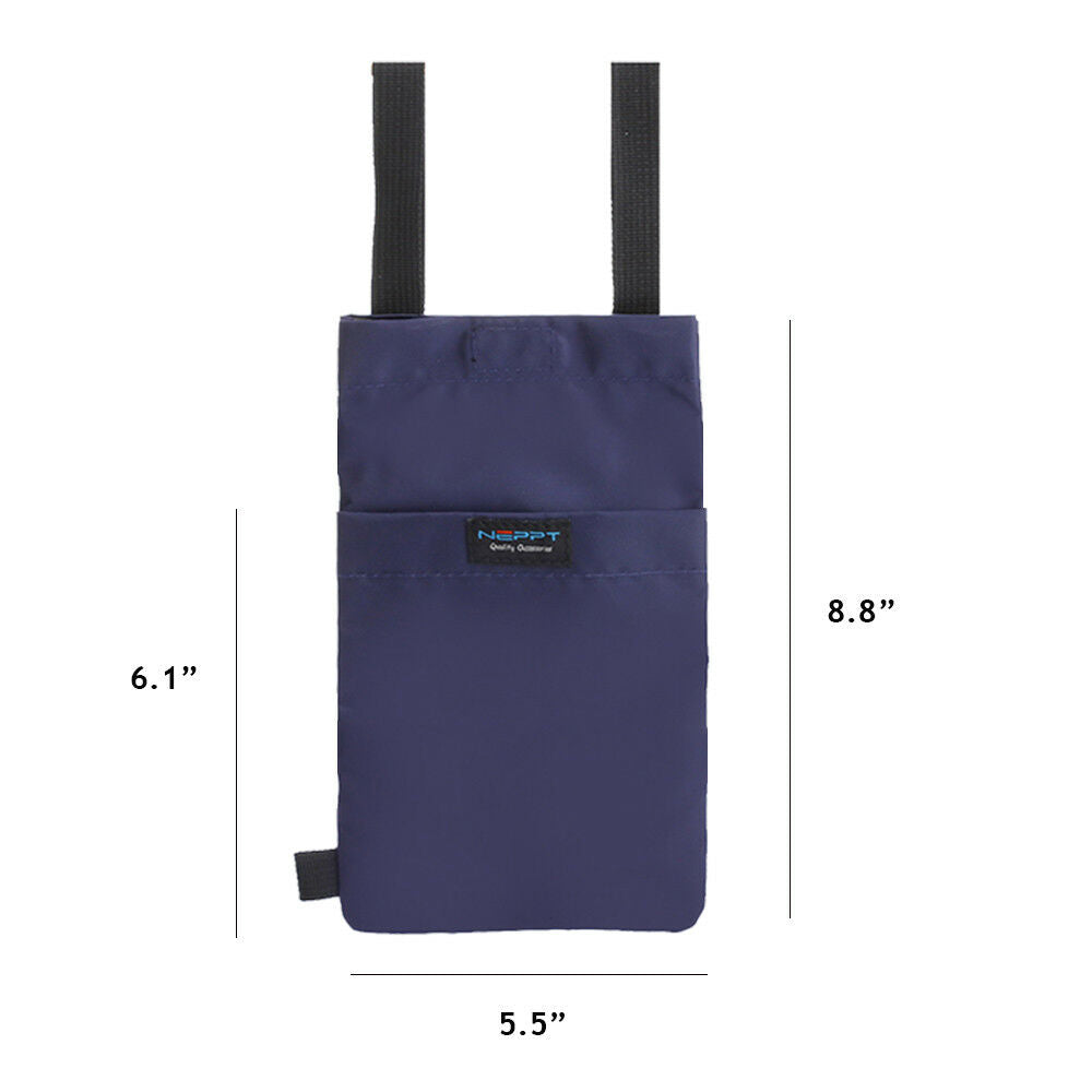 Crutches Bag Pouch Crutch Storage Pocket for Broken Leg Crutch Caddy C