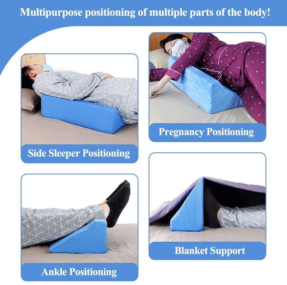 NEPPT Foam Wedge Pillow for Sleeping Incline Bed Indonesia