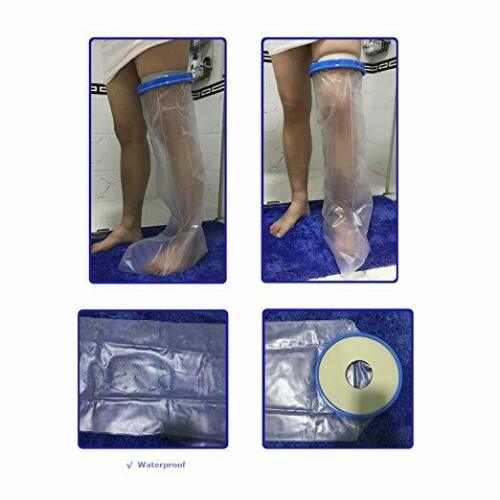 Waterproof Leg Cast Cover Protector Bandage Foot Cast Wrap 31”Seal Sleeve Bag