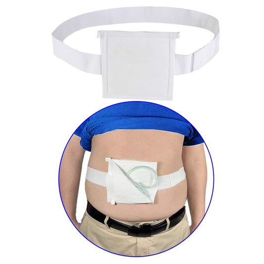G Tube Holder Feeding Tube Supplies Peg Tube Peritoneal Dialysis Belt Catheter Cover Drainage Belt Pad Abdominal Dialysis Protector Fixation Device Medical Nursing for Men Women