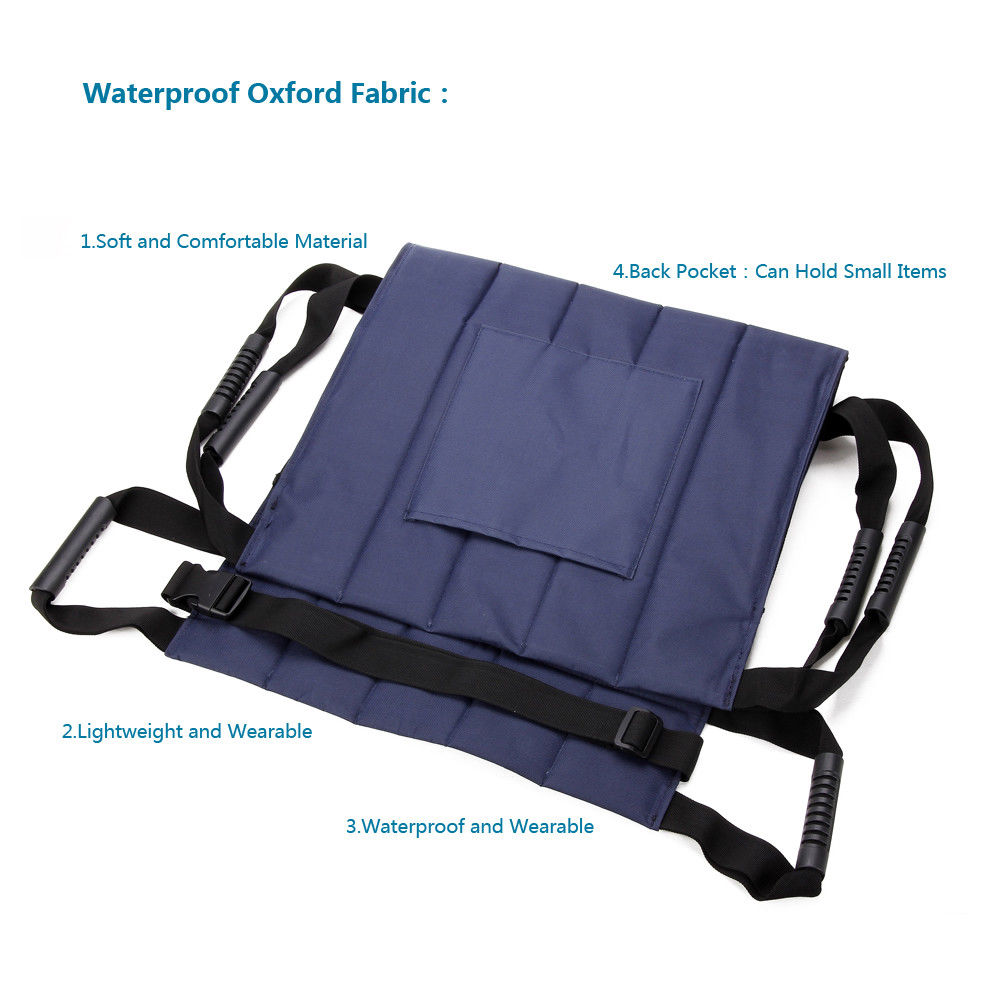 Patient Lift Stair Slide Board Transfer Belt Wheelchair Transfer Seat Pad Boards