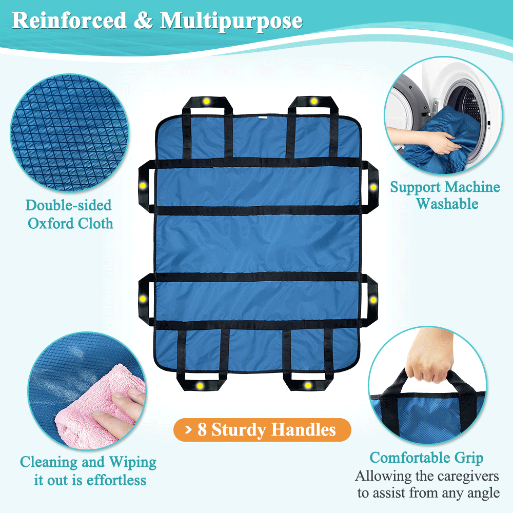 Neppt Positioning Pad Draw Sheet Patient Transfer Board Lift Sheet NEPPT