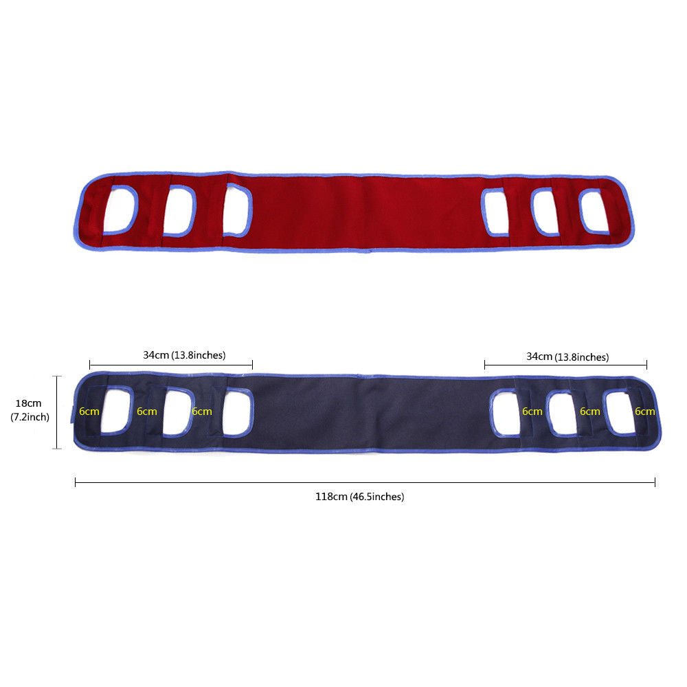 Transfer Board Belt Wheelchair Sliding Lifting Turner Sling Patient Care