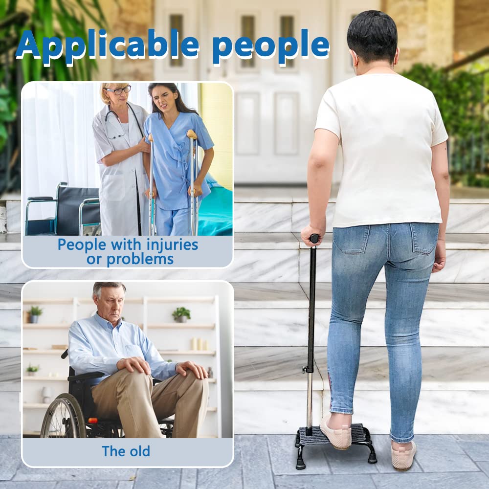Step Aids Stair Climbing Cane Half Step Stair Lifts Aid Seniors Balance Walking ...